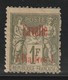 CAVALLE - N° 8 * (1893) 4pi Sur 1fr Bronze - Nuevos