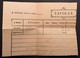 TELEGRAPH Telegram - POSTAL CLOSE Label Vignette - 1879 HUNGARY Serbia Banat PANCEVO PANCSOVA - Form Cut - Telégrafos