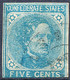 Stamp Us CONFEDERATE STATES 1862 Jefferson 5c Used Lot3 - 1861-65 Confederate States