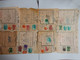 TR Zegels Op Fragment  Anno 1947 Oa Paturages, Andennes - Mint