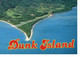 (U 18) Australia - QLD - Dunk Island & Purtabol Island (with Aerodrome / Landing Strip Showing) PC0024 - Great Barrier Reef