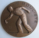 Médaille En Bronze 1980 Le Bouliste, Attribué, Par L. Gibert - Petanca