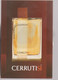 REF 526 CPM Carte Parfumée Parfum Cerruti Si - Ohne Zuordnung