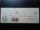 España - ISABEL II- Edifil 36 Pareja - Carta Bande (Orense) - La Coruña - 21 Agosto De 1860 - Espagne Lettre - Spain RR - Sonstige & Ohne Zuordnung