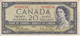 BILLETE DE CANADA DE 20 DOLLARS DEL AÑO 1954  (BANKNOTE) - Canada