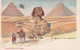 EG102  --  LE SPHINX ET LES  PYRAMIDES   -  1902 - Sphinx