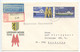 Germany, East DDR 1986 Registered Postal Envelope Colditz To Hvidovre Denmark - Covers - Used
