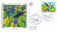 Enveloppe 1er Jour Colibri à Tête Bleue, Oiseaux D'outre-mer 2003 (YT 3548) - 2000-2009