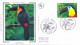 Enveloppe 1er Jour Toucan Ariel, Oiseaux D'outre-mer 2003 (YT 3549) - 2000-2009