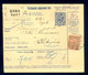 HUNGARY, CROATIA - Parcel Card For Package Sent From Zagreb To Kostajnica 1914. - Andere & Zonder Classificatie