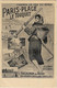 PARIS PLAGE Le TOUQUET-- Chemins De Fer Du Nord - Carte Publicitaire Originale Illustrée Par Louis TAUZIN (Noir Et Blanc - Werbepostkarten