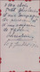 Communieprentje Souvenir De Communion Holy Card 1920 Peinte à La Main Bloemen Fleurs Flowers Handgemalt Handpainted - Communion