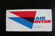 1992 AIR INTER BILLET VOL INTERIEUR LILLE-TOULOUSE BILLET DE PASSAGE ET BULLETIN DE BAGAGES ASSURANCES - Biglietti