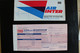 Delcampe - 1992 AIR INTER BILLET VOL INTERIEUR LILLE-TOULOUSE BILLET DE PASSAGE ET BULLETIN DE BAGAGES ASSURANCES - Tickets