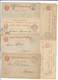 SUISSE - AVANT 1900 - BEL ENSEMBLE De 30 CARTES ENTIERS POSTAUX - NOMBREUSES TEINTES ET VARIETES - - Interi Postali