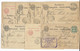 SUISSE - TYPE 1890/1905 - BEL ENSEMBLE De 40 CARTES ENTIERS POSTAUX - ETUDE DATES / OBLITERATIONS / DESTINATIONS .... - Interi Postali