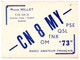 CARTE - RADIO - QSL - MAROC - RABAT - AVIATION - 1957 - Other & Unclassified