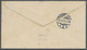 Hongkong - Ganzsachen: 1908, 4 C. Karmin Paar Auf Ganzsache 2 Cent Grün K2 "VICTORIA HONG-KONG" Nach - Postal Stationery