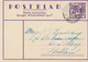 Nederlands Indië - 1936 - 7,5 Cent Karbouwen, Postblad G3a Van PV1 Poerworedjo Naar Den Haag / Nederland - Netherlands Indies