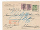 Nederlands Indië - 1905 - 20 Cent Bontkraag, Envelop G21 + 2x 2,5 Cent Van R Kendangan VK Bandjermasin Naar Scheveningen - Niederländisch-Indien