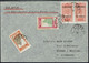 Niger - 1935 - Bel Affranchissement Sur Enveloppe De Lagos, Via Kano, Alger, Marseille, Paris Pour Wismar (All) B/TB - - Covers & Documents