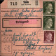 ! 1943 Stein über Pforzheim Nach Dölzig, Paketkarte, Deutsches Reich, 3. Reich - Lettres & Documents