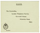 Ref 1420 -  O.H.M.S. Order Card For GPO Hand Microphone - Radio & Telephone Theme - Materiale E Accessori