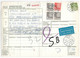 DANEMARK - Bulletin D'expédition COLIS POSTAL ADRESSEKORT - De Bronderslev 1970 - DANMARK DENMARK LUFTPOST - Colis Postaux