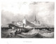 Gravure Ancienne/Bords De Loire/SAINT NAZAIRE/ Dessinés  Et Gravés Par ROUARGUE Frères/ Paris/1850     LOIR7 - Stiche & Gravuren