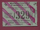 051120 - TICKET TRANSPORT - ALLEMAGNE Birenka Staaken Berlin Weinrestaurant Frasquita R J329 - Europe