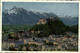 Autriche Oesterreich Austria Salzbourg  Salzburg Stadt 4 Cartes Panorama Château  Pont J Huttegger - Salzburg Stadt
