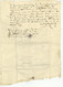 Lettre Sans Date Vers 1652 Signee Dufour Adressee A Monsieur De La Vionne En Sa Maison A A GRESSY??? - ....-1700: Precursors