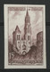 N° 1165 ESSAI NON DENTELE Cathédrale De Senlis 15Fr Brun Foncé. Neuf * (MH). TB. - Essais De Couleur 1945-…