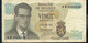 BELGIUM  P132b  20  FRANCS   15.6.1964  #4B       F-V - 20 Franchi