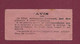 061120 - TICKET TRANSPORT TRAIN TRAM LYON - Perrache Brotteaux Cusset 75c 2e Cl 04808 Correspondance - Europe