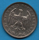 DEUTSCHES REICH 1 REICHSMARK 1934 F KM# 78 - 1 Reichsmark