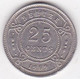 Belize. 25 Cents 1989  Elizabeth II, En Cupronickel. KM# 36 - Belize