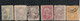 Maroc. Postes Locales. 6 Timbres. Mazagan-Marrakech. Yvert Et Tellier N° 46 à 51. 1893-1895. Etat Moyen. - Locals & Carriers