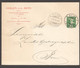 1910  Enveloppe Hasler A-G Fils De Tell 5 Rp Vert - Vignette Exposition De Bruxelles Au Dos - Enteros Postales