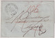 Vorphilathelie Vom 28. Juin 1843 Brief Gelaufen Von (La) Chaux De Fonds Nach Leipzig - ...-1845 Vorphilatelie