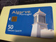 PORTUGAL   CHIPCARD  50 UNITS   ALGARVE    Nice  Fine Used      **3687** - Portugal