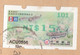 Taiwan, 2020, Red, Green, Black Ink ATM (Fresh Water Fishes) On Postal Used Cover To Hong Kong. - Covers & Documents