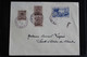 1943 MAROC LSC CAD SOUK EL ARBA DU RHARB DU 29/04/1943  TAXEE Y&T NO TA29 10C BRUN TA47 1f Sur 10C BRUN SURCHARGE - Storia Postale