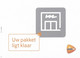 Nederland Netherlands 2020 Amsterdam PostNL Foreign Package Collection Instruction Card - Cartas