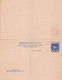 Double Entier Postal Neuf Japon Occupation Militaire Japonaise En Indonesie WWII Avec Carte Reponse - Lettres & Documents