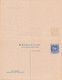 Double Entier Postal Neuf Japon Occupation Militaire Japonaise En Indonesie WWII Avec Carte Reponse - Storia Postale