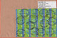 ARGENTINA - 2004 - 25 X UP (18 On The Rear)- Registered - Medium Envelope - Viaggiata Da Florida Per Bruxelles, Belgium - Briefe U. Dokumente