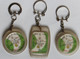 Lot De 3 Porte Clefs Football 1966 Coupe Du Monde Angleterre équipe Hongrie Bulgarie URSS World Cup Le Gaulois - Kleding, Souvenirs & Andere