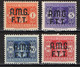 TRIESTE - AMGFTT - 1947 - SEGNATASSE DEL REGNO CON SOVRASTAMPA SU DUE RIGHE - MNH - Steuermarken