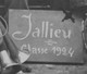 38 JALLIEU / CARTE PHOTO / CONSCRITS / CLASSE 1924 / JOURDAN PHOTO A BOURGOIN - Jallieu